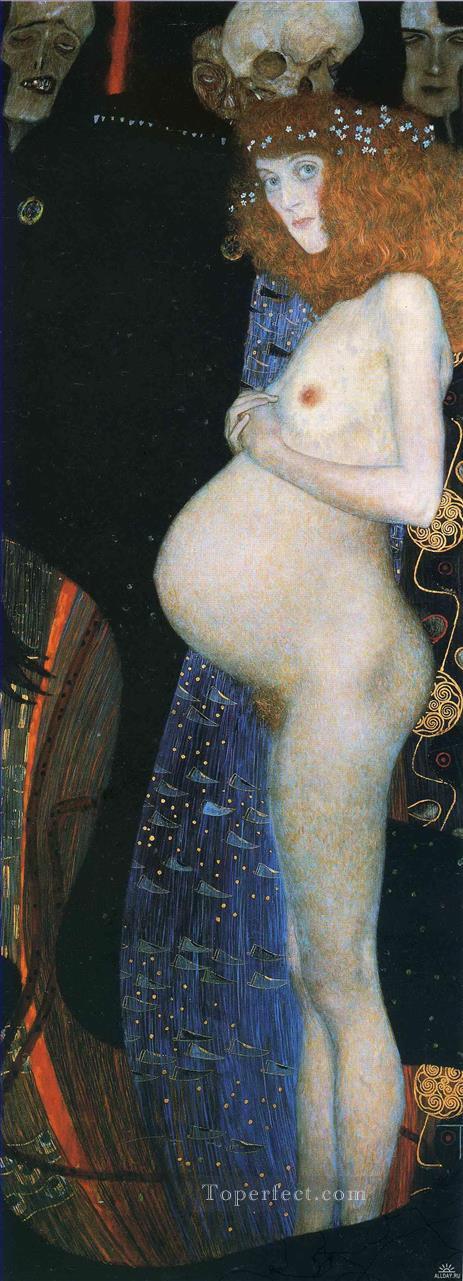Espero que Gustav Klimt Pintura al óleo